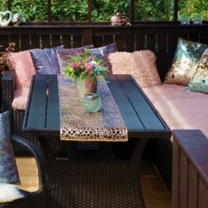 Zdjęcia przedstawiają balkon który zdobył I miejsce