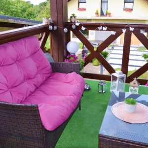 Zdjęcia przedstawiają balkon który zdobył II miejsce
