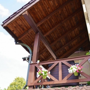 Zdjęcia przedstawiają balkon który zdobył II miejsce