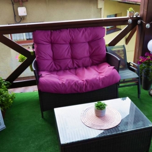 Zdjęcia przedstawiają balkon który zdobył II miejsce