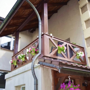 Zdjęcia przedstawiają balkon który zdobył II miejsce