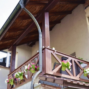 Zdjęcia przedstawiają balkon który zdobył II miejsce
