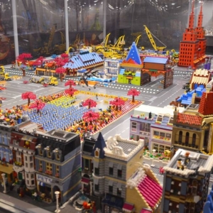 Wystawa klocków LEGO w Gliwicach.