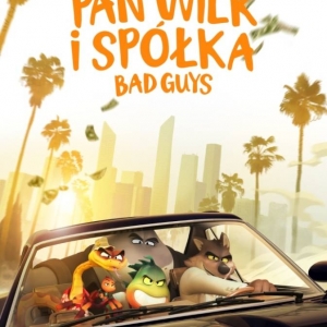W środę pojechaliśmy do Multikina w Zabrzu na bajkę pt. Pan Wilk i spółka. Zdjęcie przedstawia plakat filmu. 