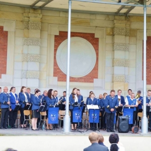Koncert Tarnogórskiej Orkiestry Dętej w świerklanieckim parku