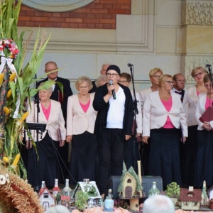 Występ artystyczny podczas dożynek
