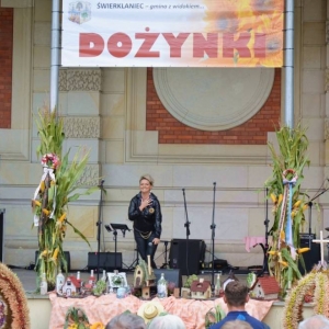 Występ artystyczny podczas dożynek
