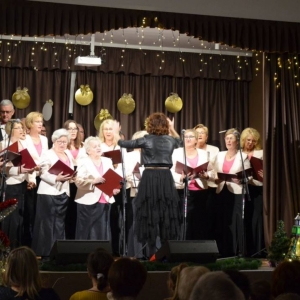 Występy artystyczne podczas Koncertu Noworocznego w Gminnym Ośrodku Kultury w Świerklańcu
