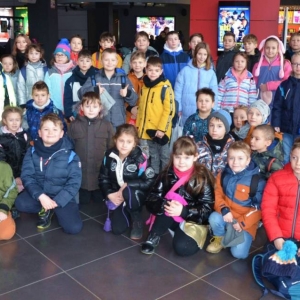 Wycieczka do Multikina w Zabrzu na bajkę Kot w butach