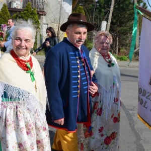 Zdjęcia przedstawiają chwile z uroczystości Jubileuszu 75-lecia Koła Gospodyń Wiejskich ze Świerklańca