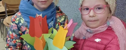 Wiosenne prace plastyczne