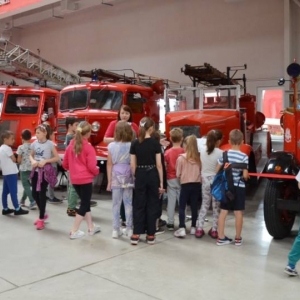 Czwarty dzień półkolonii - wycieczka do Muzeum Pożarnictwa w Mysłowicach