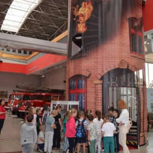 Czwarty dzień półkolonii - wycieczka do Muzeum Pożarnictwa w Mysłowicach