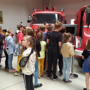 Czwarty dzień półkolonii - wycieczka do Muzeum Pożarnictwa w Mysłowicach