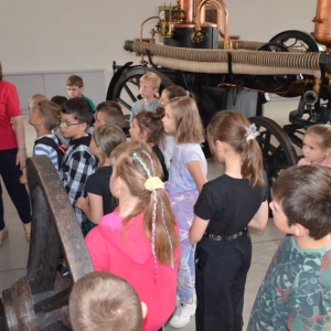 Czwarty dzień półkolonii - wycieczka do Muzeum Pożarnictwa w Mysłowicach