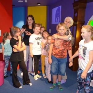 Trzeci dzień półkolonii - wycieczka do Bajki Pana Kleksa w Katowicach