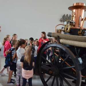 Czwarty dzień półkolonii - wycieczka do Muzeum Pożarnictwa w Mysłowicach