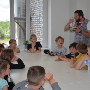 Trzeci dzień półkolonii - wycieczka do Bajki Pana Kleksa w Katowicach