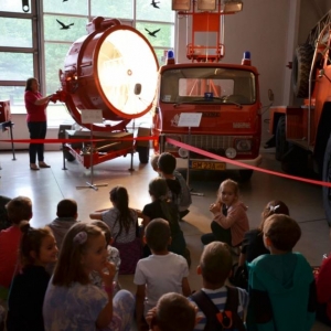 Czwarty dzień półkolonii - wycieczka do Muzeum Pożarnictwa w Mysłowicach