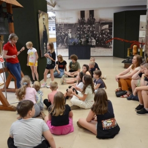 Czwarty dzień półkolonii - wycieczka do Muzeum Pożarnictwa w Mysłowicach