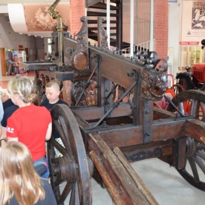 Czwarty dzień półkolonii - wycieczka do Muzeum Pożarnictwa w Mysłowicach