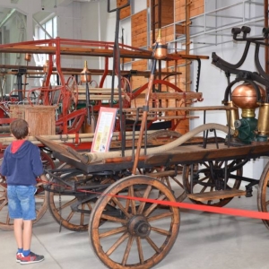 Czwarty dzień półkolonii - wycieczka do Muzeum Pożarnictwa w Mysłowicach
