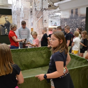Czwarty dzień półkolonii - wycieczka do Muzeum Pożarnictwa w Mysłowicach