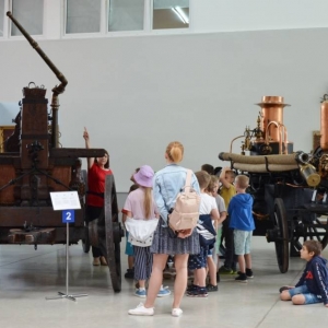 Czwarty dzień półkolonii - wycieczka do Muzeum Pożarnictwa w Mysłowicach