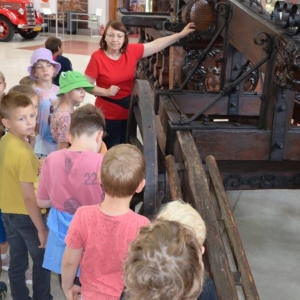 Czwarty dzień półkolonii - wycieczka do Muzeum Pożarnictwa w Mysłowicach