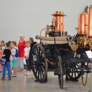 Czwarty dzień półkolonii - wycieczka do Muzeum Pożarnictwa w Mysłowicach