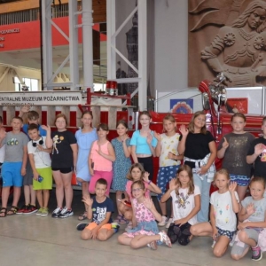 Czwarty dzień półkolonii - wycieczka do Muzeum Pożarnictwa w Mysłowicach