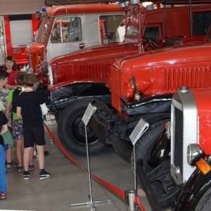 Czwarty dzień półkolonii - wycieczka do Muzeum Pożarnictwa w Mysłowicach