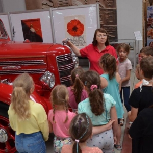 Czwarty dzień półkolonii - wycieczka do Muzeum Pożarnictwa w Mysłowicach