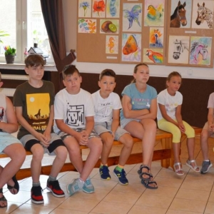 Pierwszy dzień półkolonii - zapoznanie z regulaminem