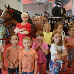 Czwarty dzień półkolonii - wycieczka do Muzeum Pożarnictwa w Mysłowicach