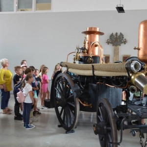 Czwarty dzień półkolonii - wycieczka do Muzeum Pożarnictwa w Mysłowicach