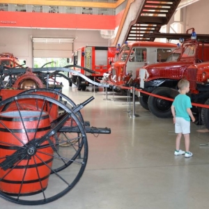 Czwarty dzień półkolonii - wycieczka do Muzeum Pożarnictwa w Mysłowicach