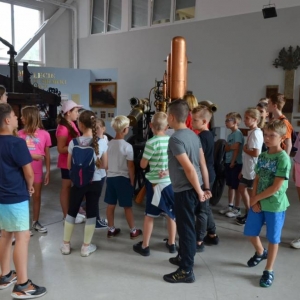 Czwarty dzień półkolonii - wycieczka do Muzeum Pożarnictwa w Mysłowicach