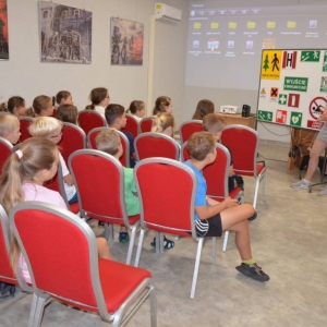 Czwarty dzień półkolonii - wycieczka do Muzeum Pożarnictwa w Mysłowicach