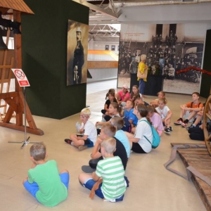 Czwarty dzień półkolonii - wycieczka do Muzeum Pożarnictwa w Mysłowicach