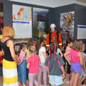 Czwarty dzień półkolonii - wycieczka do Muzeum Pożarnictwa w Mysłowicach