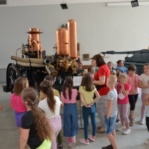 Czwarty dzień półkolonii - wycieczka do Muzeum Pożarnictwa w Mysłowicach