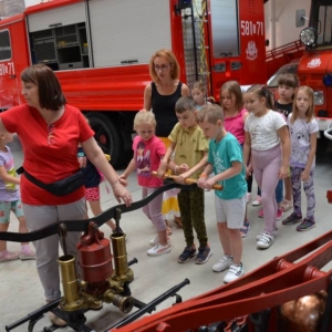 Czwarty dzień półkolonii - wycieczka do Muzeum Pożarnictwa w Mysłowicach