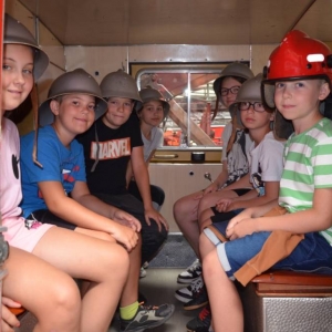 Czwarty dzień półkolonii - wycieczka do Muzeum Pożarnictwa w Mysłowicach
