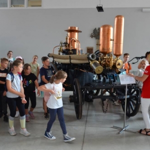 Czwarty dzień półkolonii - wycieczka do Muzeum Pożarnictwa w Mysłowicach