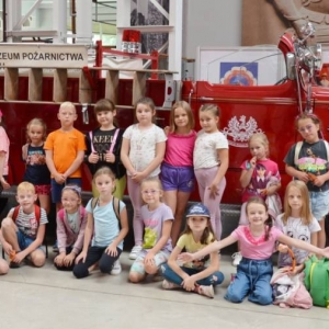 Czwarty dzień półkolonii - wycieczka do Muzeum Pożarnictwa w Mysłowicach