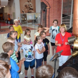 Czwarty dzień półkolonii - wycieczka do Muzeum Pożarnictwa w Mysłowicach