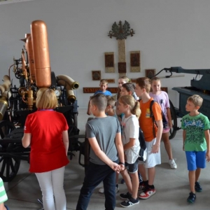 Czwarty dzień półkolonii - wycieczka do Muzeum Pożarnictwa w Mysłowicach