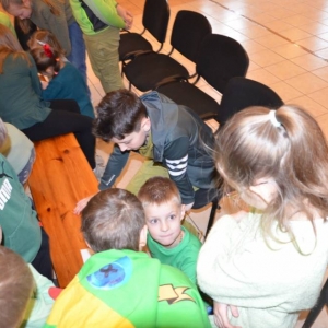 Eko warsztaty w GOKu: prelekcja z ekodoradcą, konkurencje, wykonanie drzewa z odpadów makulaturowych