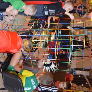 Na zakończenie I turnusu zimowiska 2024 odbył się bal przebierańców